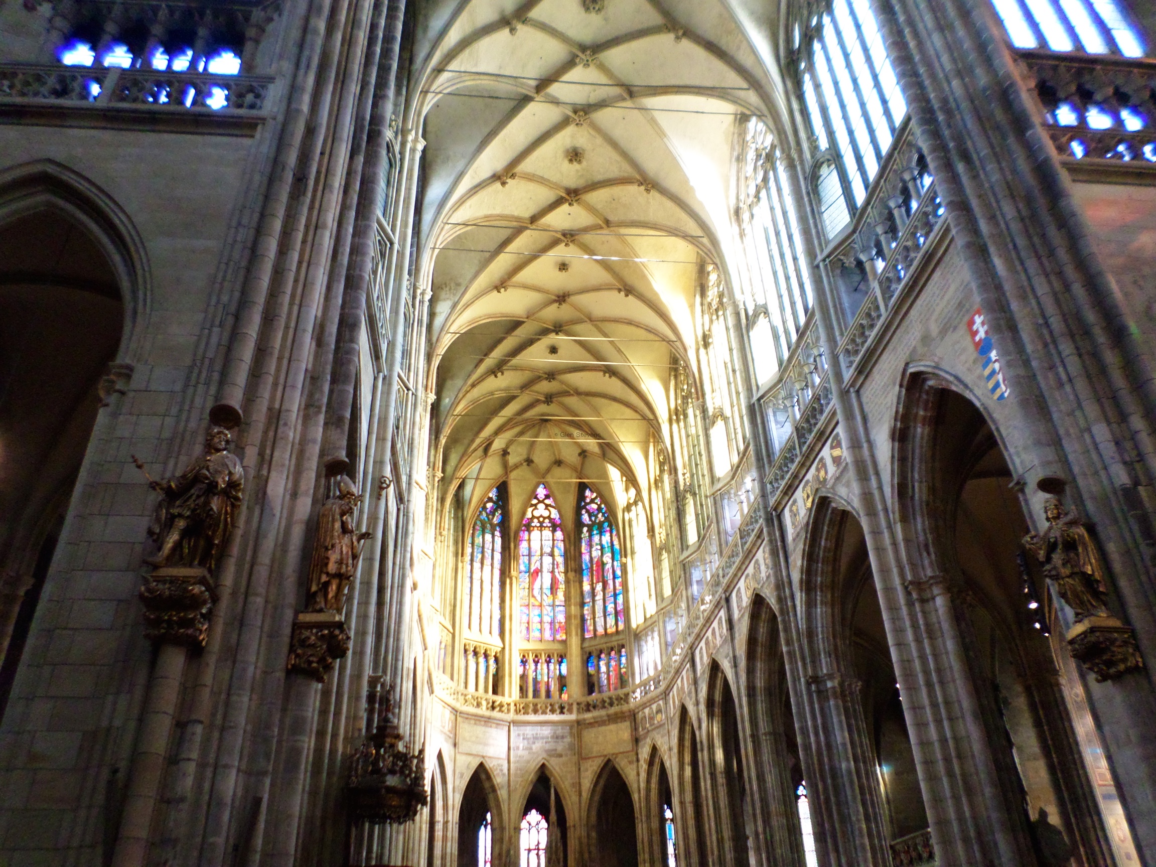St. Vitus Cathedral the main hall